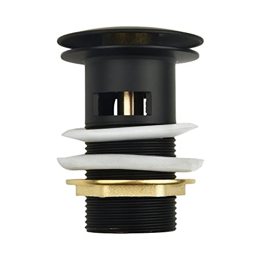 Bouchon Evier Cuisine Salle de bain bougie black up lavissement bassin gasp dessinqué snototoulé clic claque lavabo draine accessoires de lavabo Bouchon...
