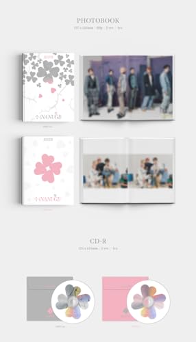 JUST B NANUGI 4th Mini Album CD Édition Collector Set de 2 avec Posters