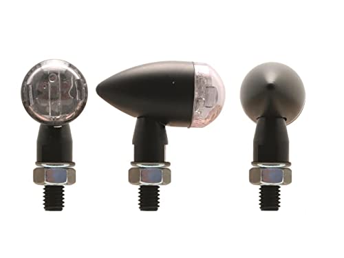 Clignotants V Parts Shell XS LED noir universel pour moto