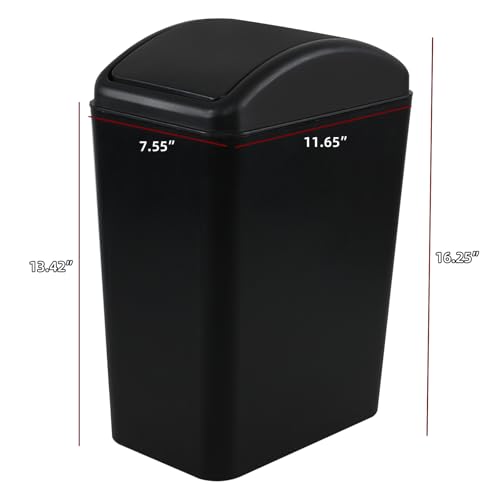 Caneca de Basura Con Tapa Basculante 4.5 Galón 2 Unidades miniatura 3