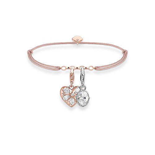 Preisvergleich Produktbild Thomas Sabo Damen-Charm-Armbänder Silber_vergoldet SET0488-898-7-L20v
