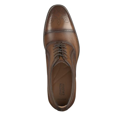 Johnston & Murphy Men’s Danridge Cap Toe Shoe - Men’s Dress Shoes, Leather Shoes, Dress Shoes for Men, Cushioned Footbed, Formal Shoes for Men, Business Casual Shoes2