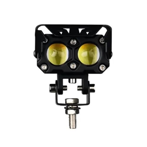 Feu de travail auxiliaire moto avec lampe projecteur led étanche longue portée