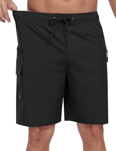 Shorts de bain homme MoFiz avec doublure de compression