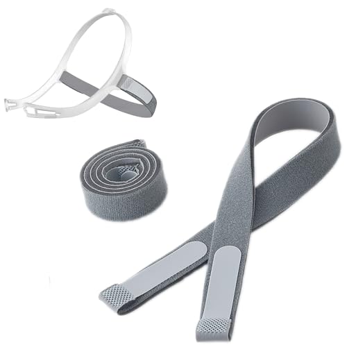 2 Packs Replacement Headgear Straps Compatible with Swift FX Soft Elastic Material Adjustable Fit...