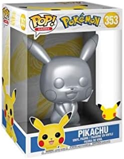 Funko 59873 Pop Jumbo: Pokemon S5- 10" Pikachu Funko 59873 Pop Jumbo: Pokemon S5- 10" Pikachu | Pop Pokemon | 1 Funko 59873 Pop Jumbo: Pokemon S5- 10" Pikachu | Pop Pokemon
