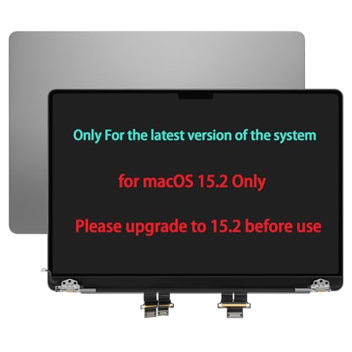 NBFIXER 14 inches LCD Screen Replacement for MacBook Pro M1 A2442 2021 EMC 3650 LCD Full Screen Display Assembly (Gray)