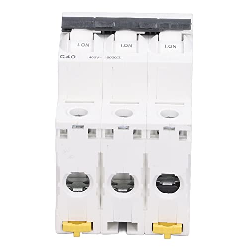 Disjoncteur 3P anti surchauffe pour rail DIN 400V