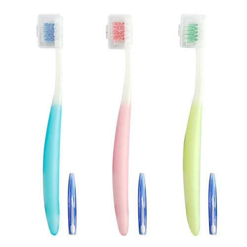 3-Pack Orthodontic Dental Care Kit – Includes Soft Bristle Toothbrushes and Braces-Friendly Brush Flosser for Cleaner Interdental Brush Toothpick
