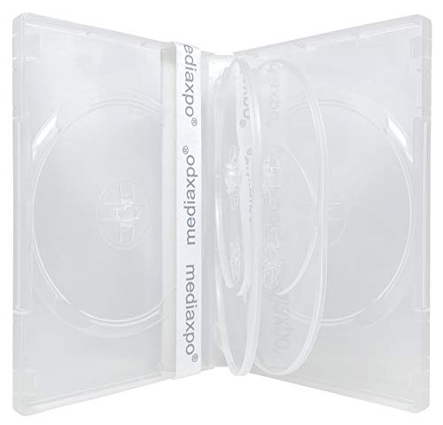 Mediaxpo 10 Clear 6 Disc DVD Cases