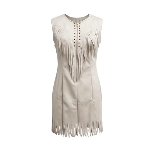 Robe d'été western femme fluide et ajustée sans compression - 5