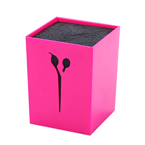 SHERCHPRY Hairdressing Scissors Storage Box Hair Clip Organizer Salon Tool Holder Rosy