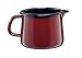 Produktbild Riess, 0672-008, Schnabeltopf 12, NOUVELLE- ROSSO EXTRA STARK, Durchmessser 12 cm, Höhe 10.8 cm, Inhalt 1 Liter, Emaille, Induktion