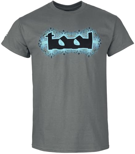 T-shirt Nerve Ending homme gris à manches courtes et coupe regular confortable