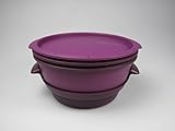 TUPPERWARE Mikrowelle MicroGourmet Dampfgarer lila Mikro Dampfwunder Micro