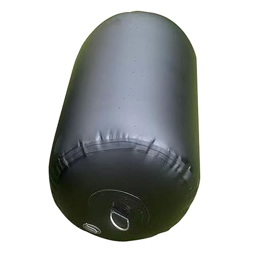 Luoweikadeng Inflatable Boat Fenders Yacht Bumpers with a Double Braid Nylon Dockline,a Valve Adapter Connector Nozzle and a Valve Wrench for Docking and Mooring (18