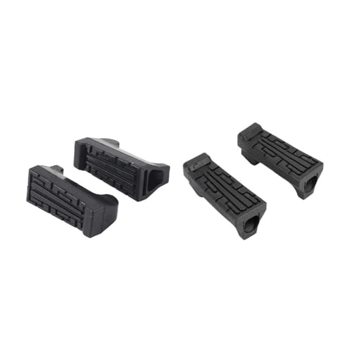 Repose-pieds YBR 125 en caoutchouc pour trajets quotidiens