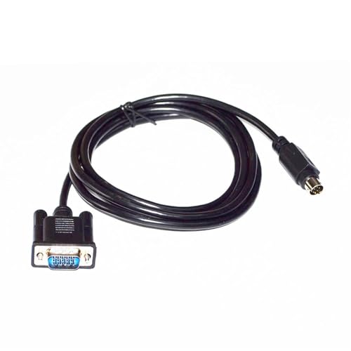 CEMELI VGA 15-PIN MALE to MINI DIN 8-PIN CABLE(1.5m), Black
