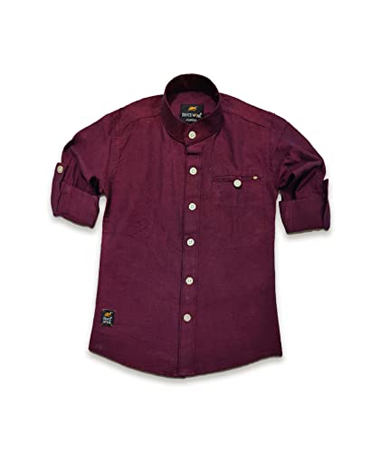 Image of BRUCEWANE Kids Shirt And Trouser Combo Set