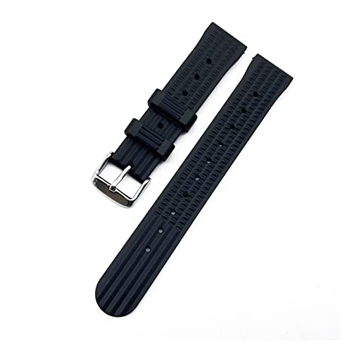 Bracelet montre caoutchouc 22mm idéal pour le sport et le quotidien