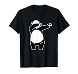 Funny Graphic Novelty Panda Dabbing T Shirt
