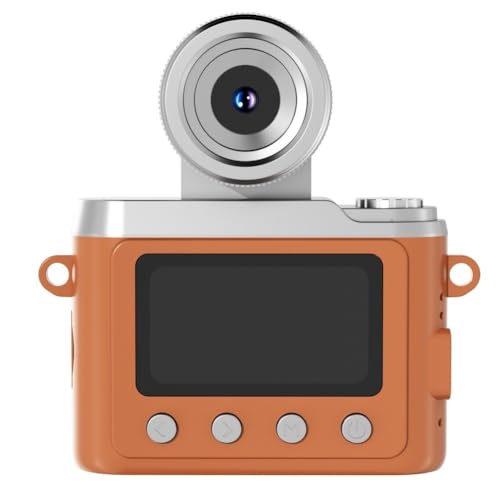 Caméra rétro avec objectif rabattable, mini caméscope HD de 7 cm ultra compact. - 2