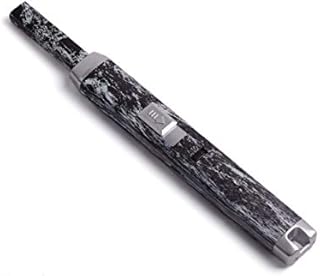Arc candle electronic lighter  USB rechargeable with electric cable and case  for outdoor BBQ and kitchen cooker  windproof and flameless long reach igniter  built-in battery  and charge lights