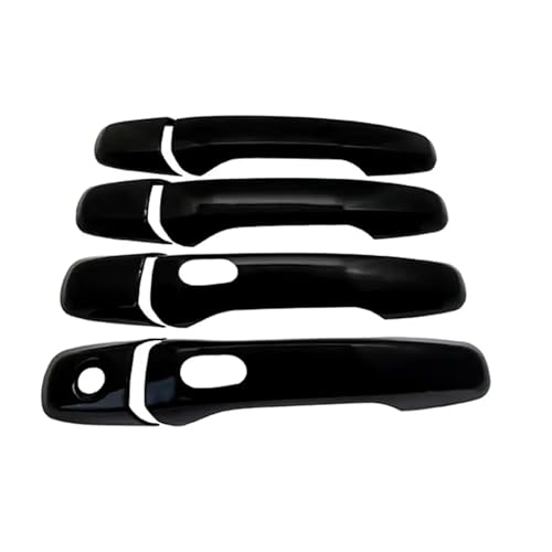 Garniture poignée de porte extérieure Ford Explorer autocollant noir voiture