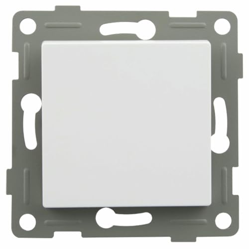 Conmutador empotrable de titanio, características técnicas avanzadas, ideal para conexiones eléctricas seguras y duraderas.