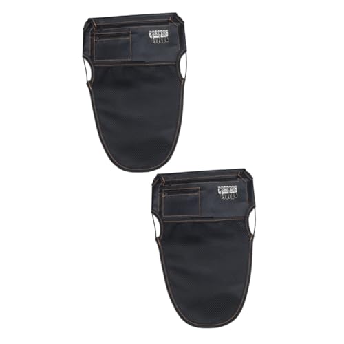 ULTECHNOVO 2piezas Bolsa Organizador Multifuncional para Moto Almacenaje Debajo del Asiento para Herramientas y Accesorios Fabricada PU Duradero Capacidad Fácil Instalación para Scooter y