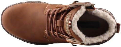 Dockers by Gerli Heren veterlaarzen, meneer sportschoenen, Koffiebruin 320, 39.5 EU
