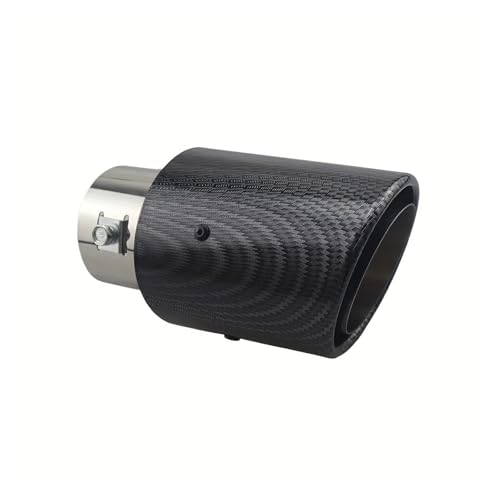 Embout d'échappement Carbon2 noir mat pour camions et autos