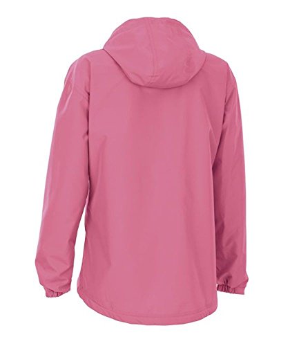 Image of Charles River Apparel Women's Chatham Anorak Jacket | Lightweight wind and water-resistant anorak with soft jersey lining, adjustable hood, and easy everyday coverage.