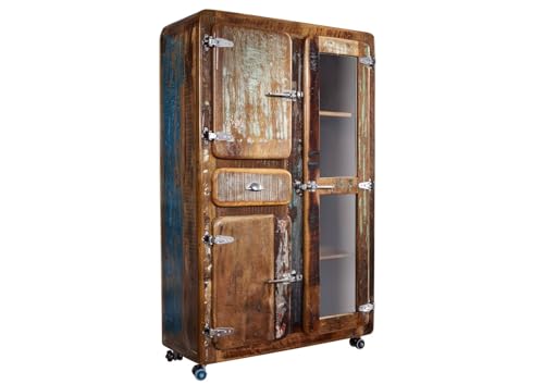 MASSIVMOEBEL24.DE | FREEZY Massive Vitrine #34 - Mehrfarbig, lackiert | aus...