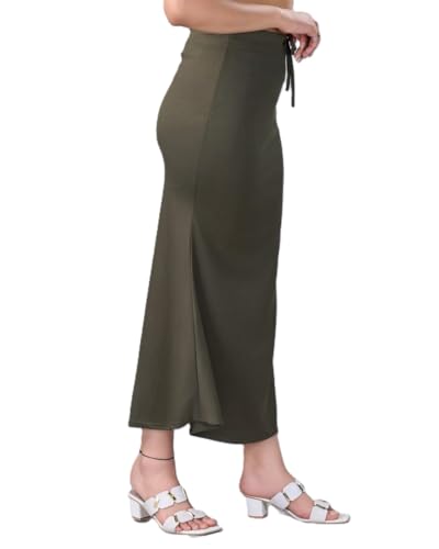 Image of LADLA FASHION] Women's Saree Shapewear - Mermaid Cut Saree Shaper Petticoat with Side Slit,