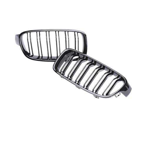 Grille calandre carbone dual gloss black pour BMW F30 F31 F35 pare-chocs avant facelift