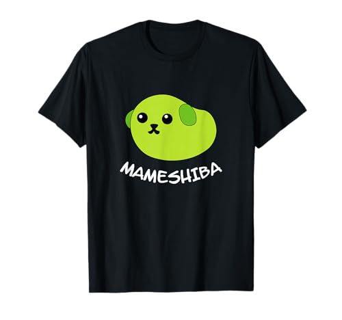 Mameshiba Edamame Bean Hunde-Shirt mit süßer grüner Erbse T-Shirt