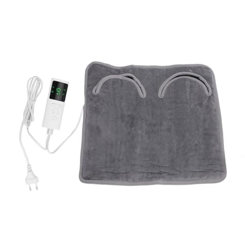 Electric Heated Foot Warmer for Women and Men, Foot Heating Pad Washable Feet Warmer, 9 Temperature 3 Timer Setting, Fast Heating Pad for Bed, Under Desk, Office (US Plug 100-120V)