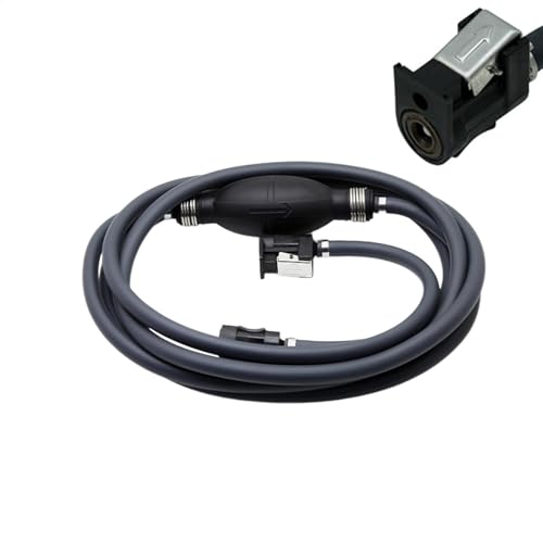 Huxibai Cable de aceite fueraborda, manguera de cable de aceite para motor de barco – Conjunto de manguera de aceite marino | Generador de motor externo fuera de borda – Accesorios de inspección para