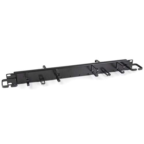 StarTech.com CMPNL1UC - Panel de gestión Horizontal de Cables 1U 19" para Rack