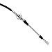 10L0L Golf Cart Forward & Reverse Transmission Shift Cable for Club Car DS 1984-1997 Gas Models, OEM# 1012326, 1013085, 101851002, 63