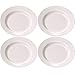Viva-Haushaltswaren 4 Suppenteller Camping Geschirr aus hochwertigem Melamin Kunststoff Ø 23 cm