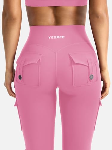 Image of YEOREO CoreFlex Women Workout Flare Leggings