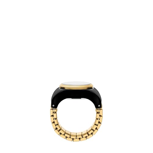 Image of Fossil Women's Watch Ring, Quartz Stainless Steel Two-Hand Ring Watch for Women
