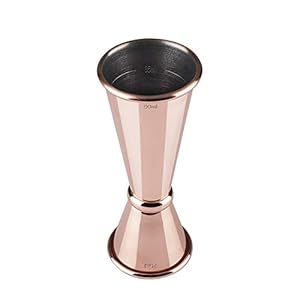 Buddy´s Bar – Barmaat, 2,5 cl / 5 cl dubbele maat, binnenmaten 1,5 cl / 3,5 cl, hoogwaardige barmaat, geschikt voor…