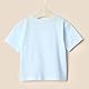 Amazon Essentials x Sofia Grainge Kurzärmelige T-Shirts für Baby Jungen, 2er-Pack, Hellblau/Streifen, 18 Monate
