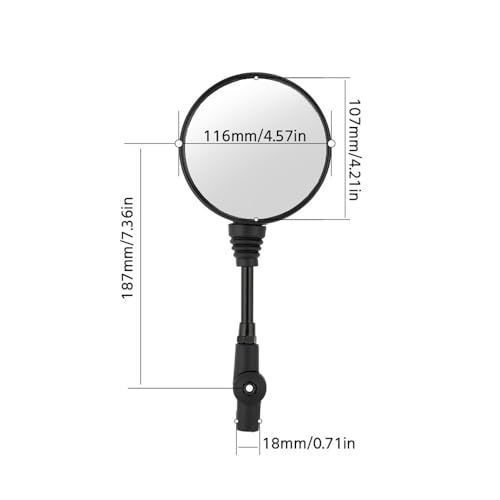 Rétroviseurs latéraux réglables pour moto DRZ400 - 3