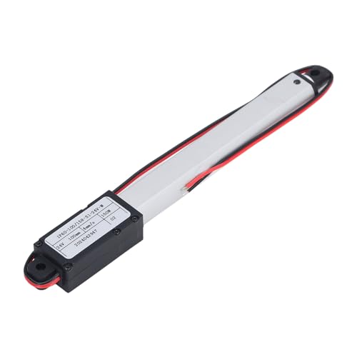 Actionneur linéaire 150N 24V avec course 100mm en tube ABS aluminium