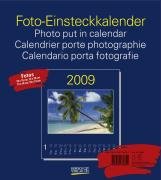 Foto-Einsteckkalender blau 2009: Kalender zum Selbstgestalten. Vorgestanzt für Fotos 10 x 15 cm und Foto-Einsteckkalender blau 2009: Kalender zum Selbstgestalten. Vorgestanzt für Fotos 10 x 15 cm und