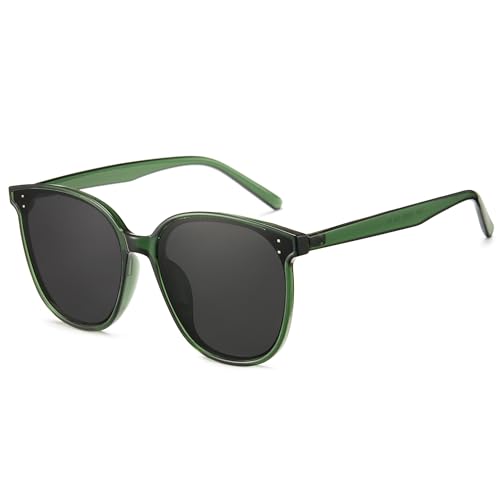 Image of Cyxus Oversized Cat Eye Sunglasses for Women Polarized Lens UV Protection for Beach Music Festivals Shopping 1902